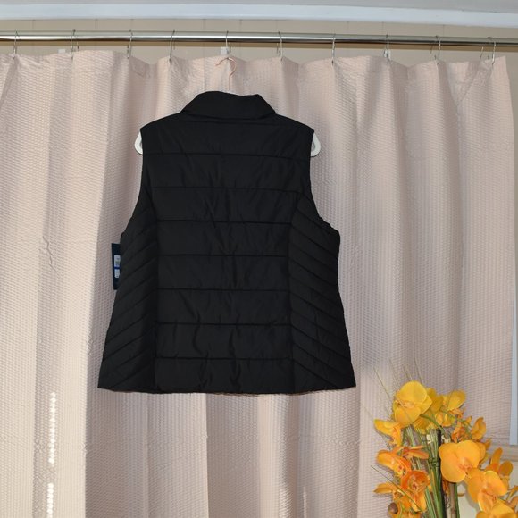 NWT Tommy Hilfiger Women's Full Zip Puffer Vest XL - Picture 4 of 10